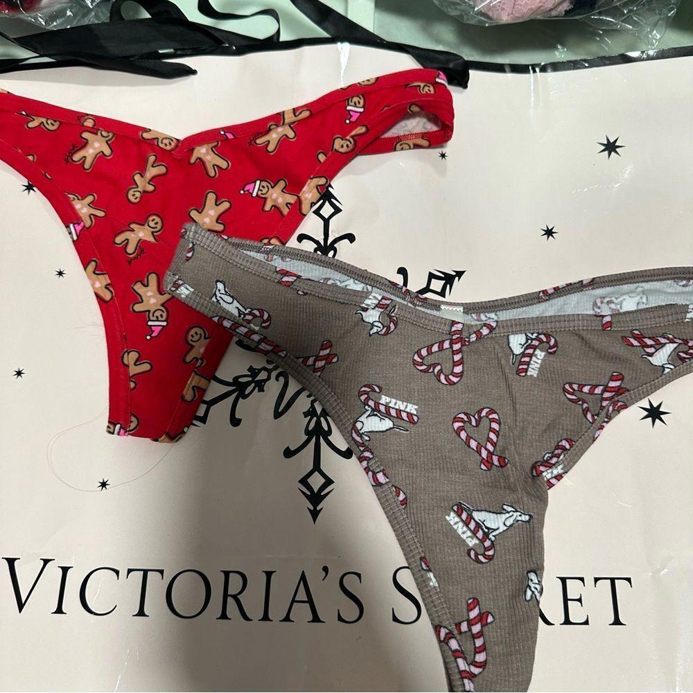 Victoria’s Secret Christmas No Show Cheeky Panties - Picture 2 of 4